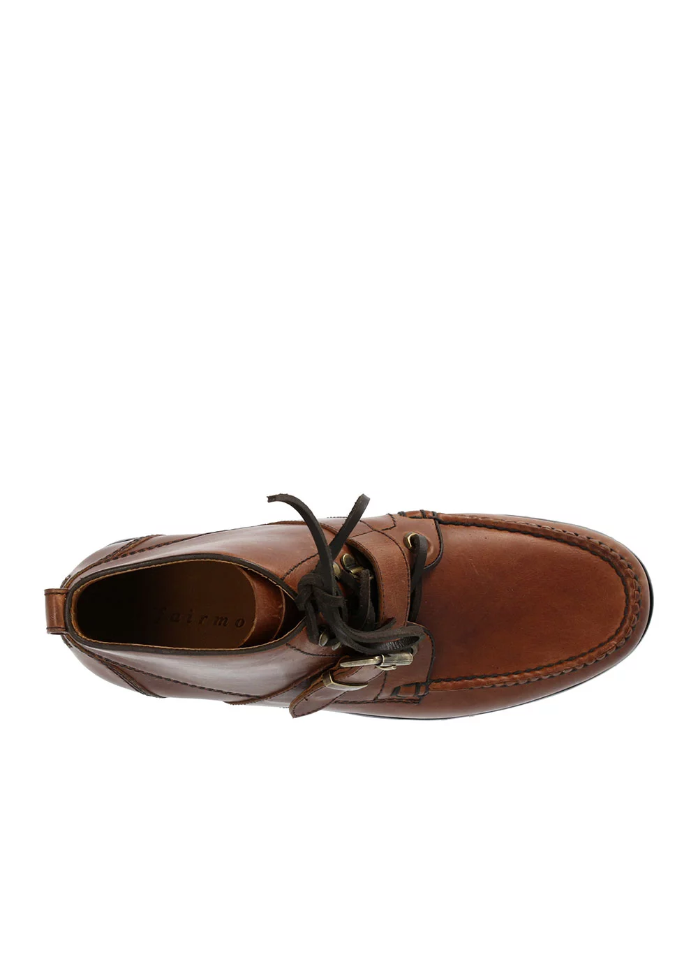 LUG BELT BOOT CUIR MARRON