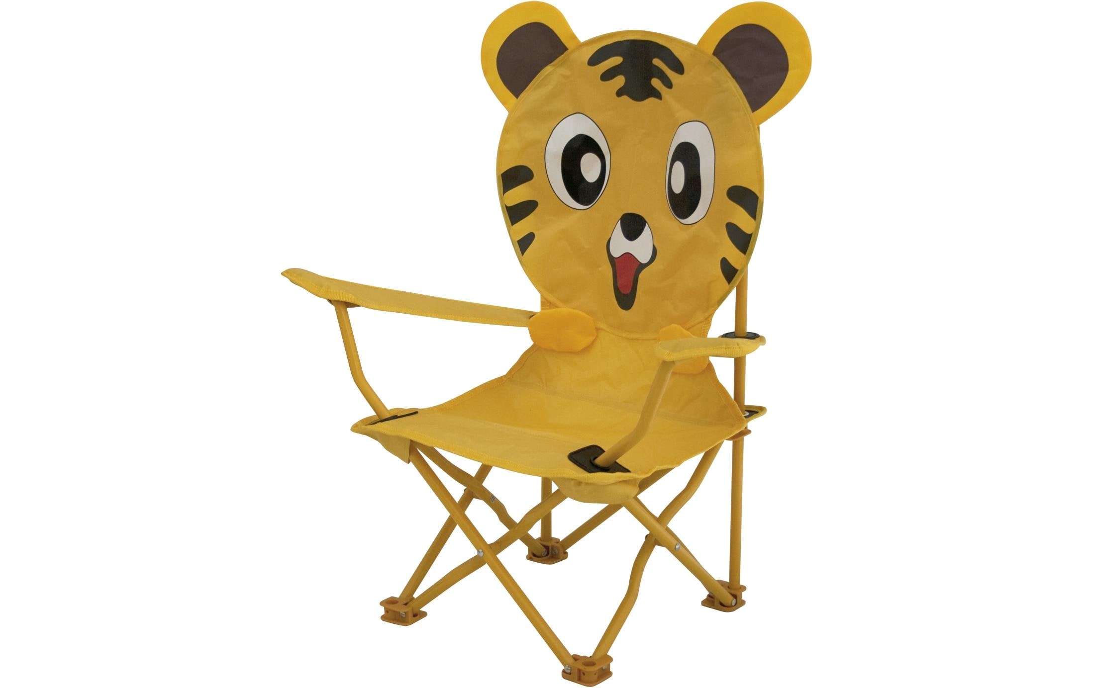 Campingstuhl Ardeche Animal GelbKinderstuhl mit Tiermotiv