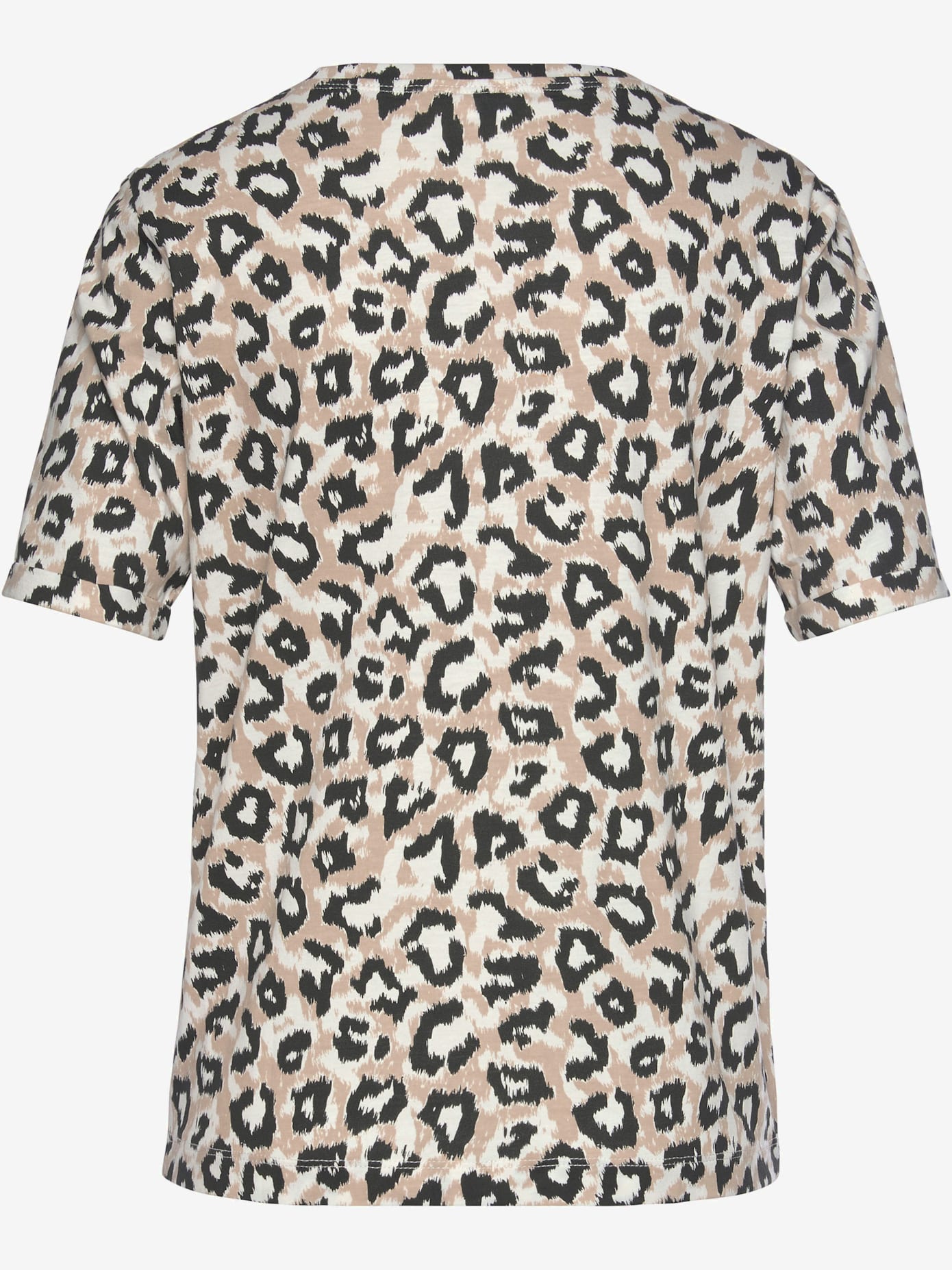 Haut de pyjama t-shirt confortable avec manches mi-longues