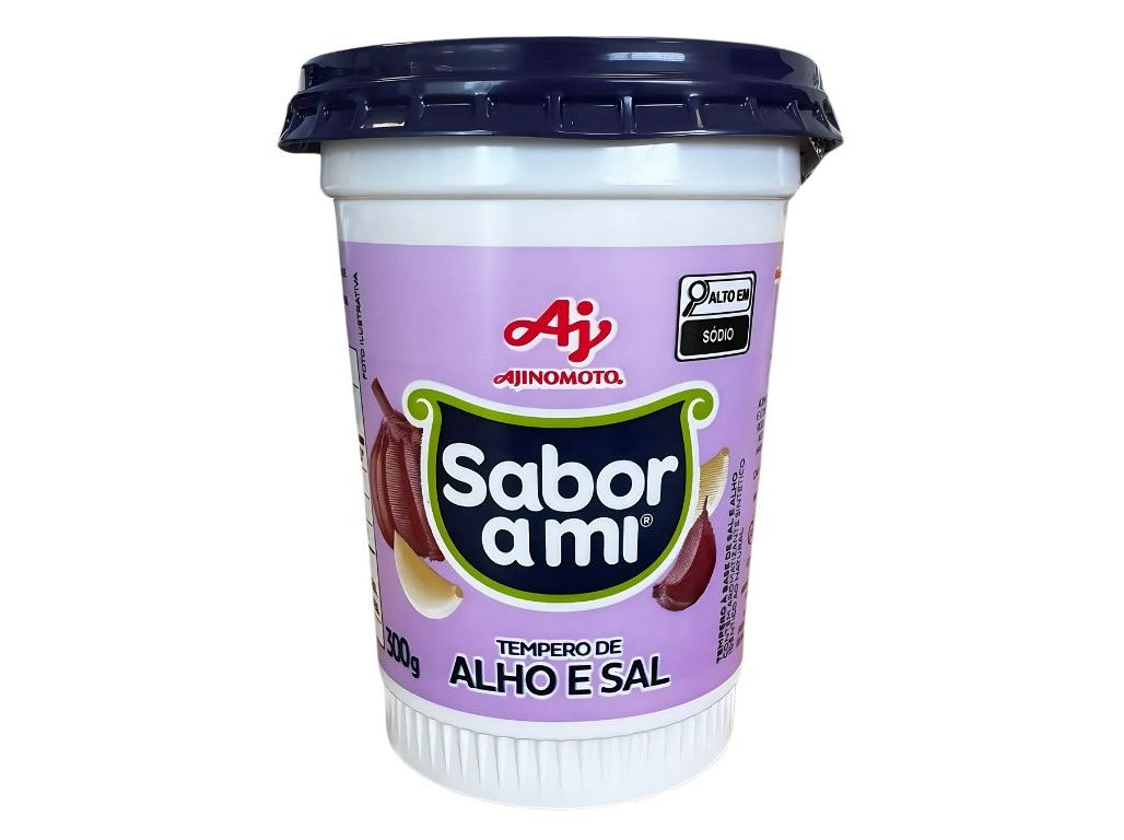 TEMPERO SABOR A MI DE ALHO E SAL 300G
