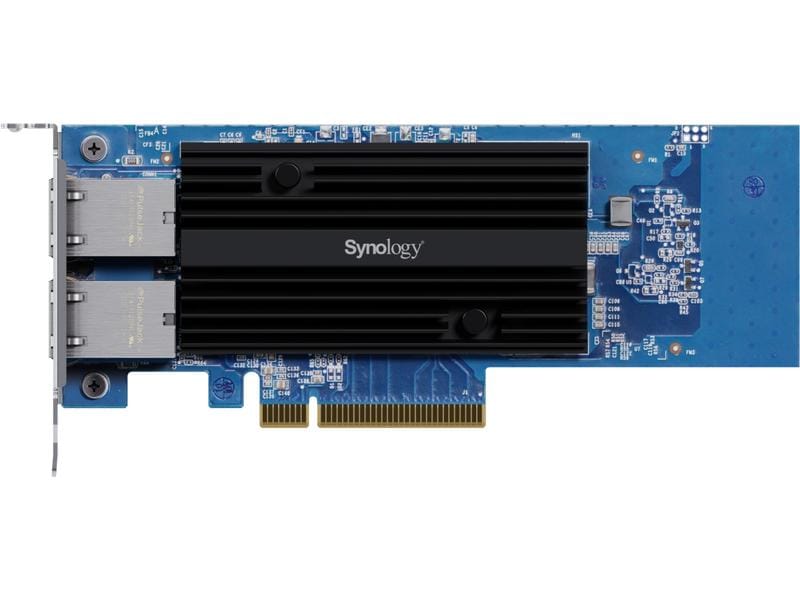 Synology Erweiterungskarte E10G30-T2 Dual-Port 10GbE Netzwerkkarte für Synology Storage-Systeme