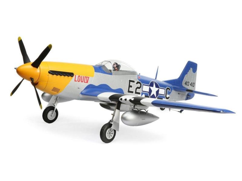 E-flite Flugzeug P-51D Mustang 1500 mm BNF Basic Warbird