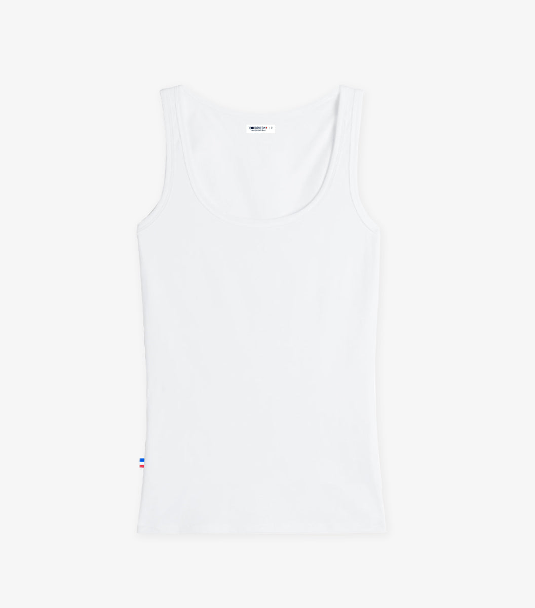 Débardeur Femme Blanc - Intemporel