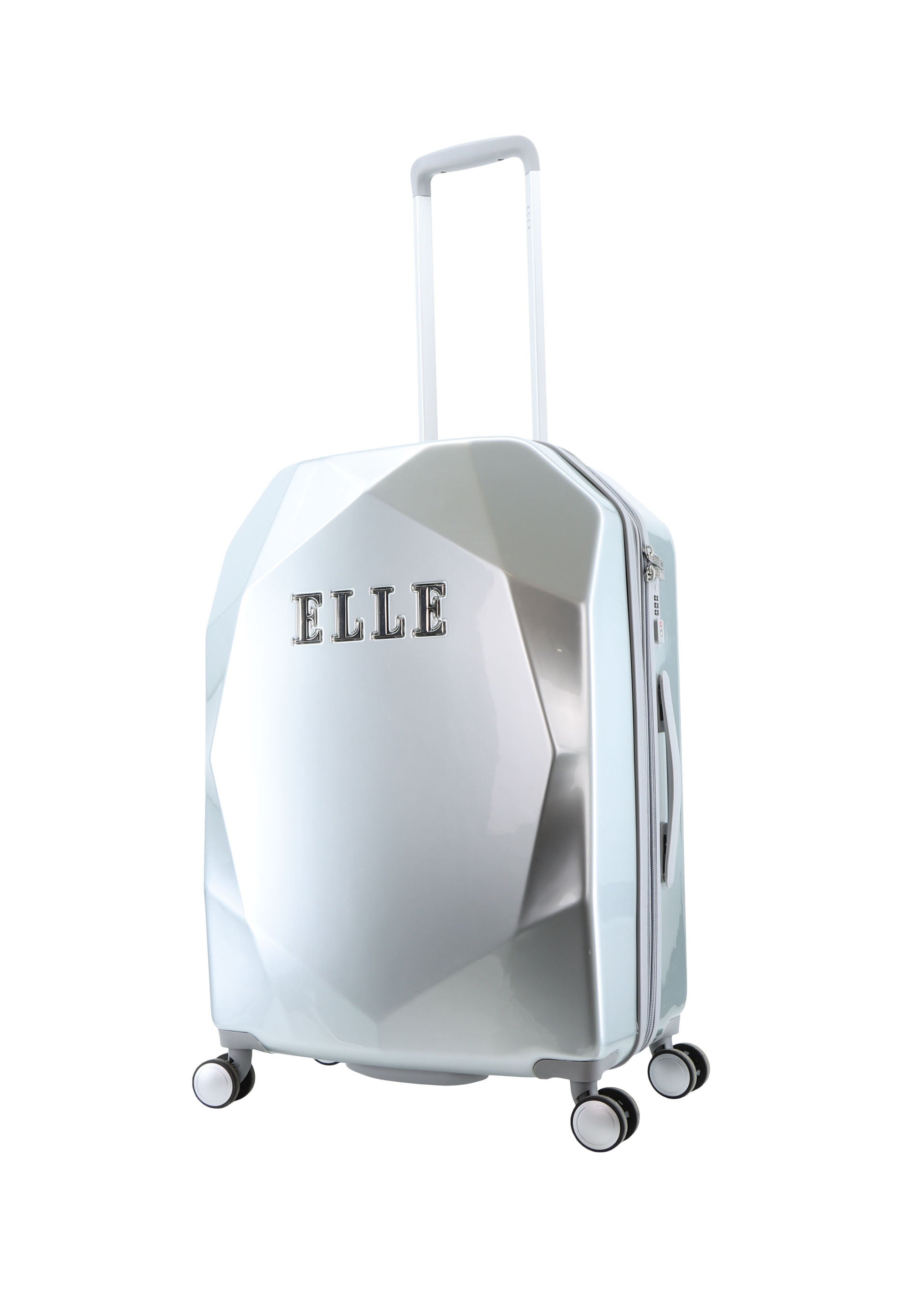 ELLE Diamond 67 cm reiskoffer - Silver