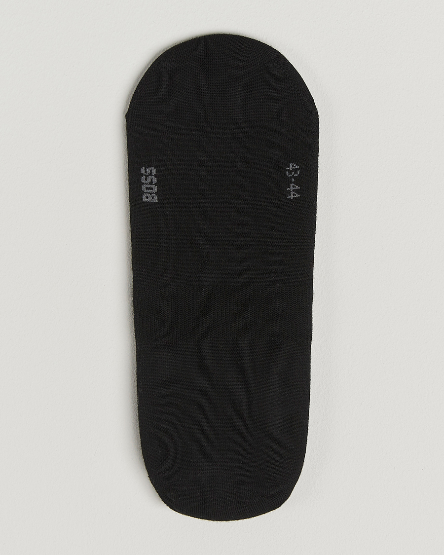 BOSS BLACK 3-Pack Invisible Socks Black