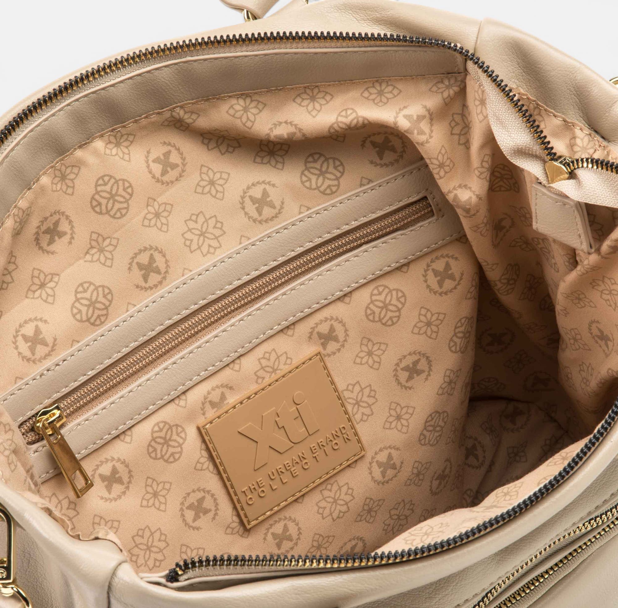 Sac à main beige