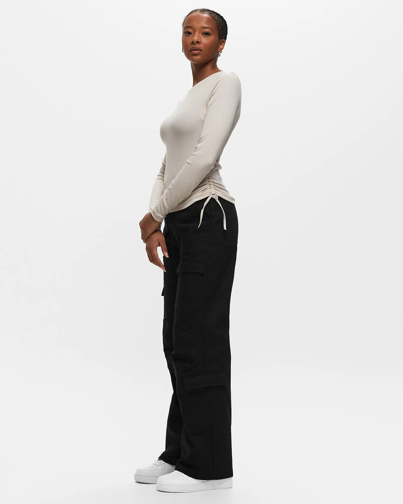 Nike Nike Sportswear Women's Ribbed Long-Sleeve Mod Crop Top