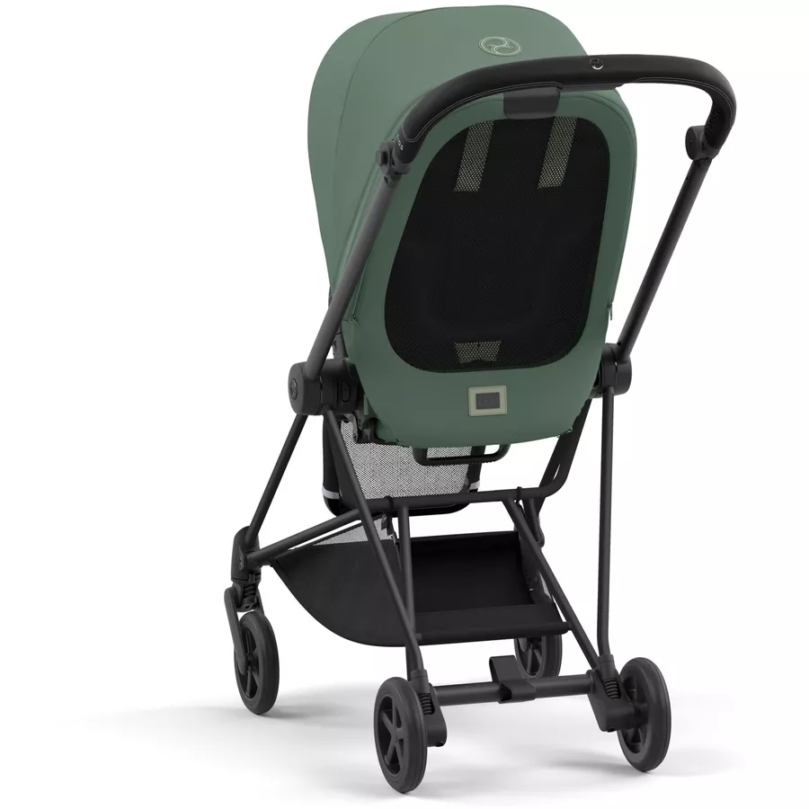 cybex PLATINUM Kombikinderwagen New Mios Matt Black Leaf Green