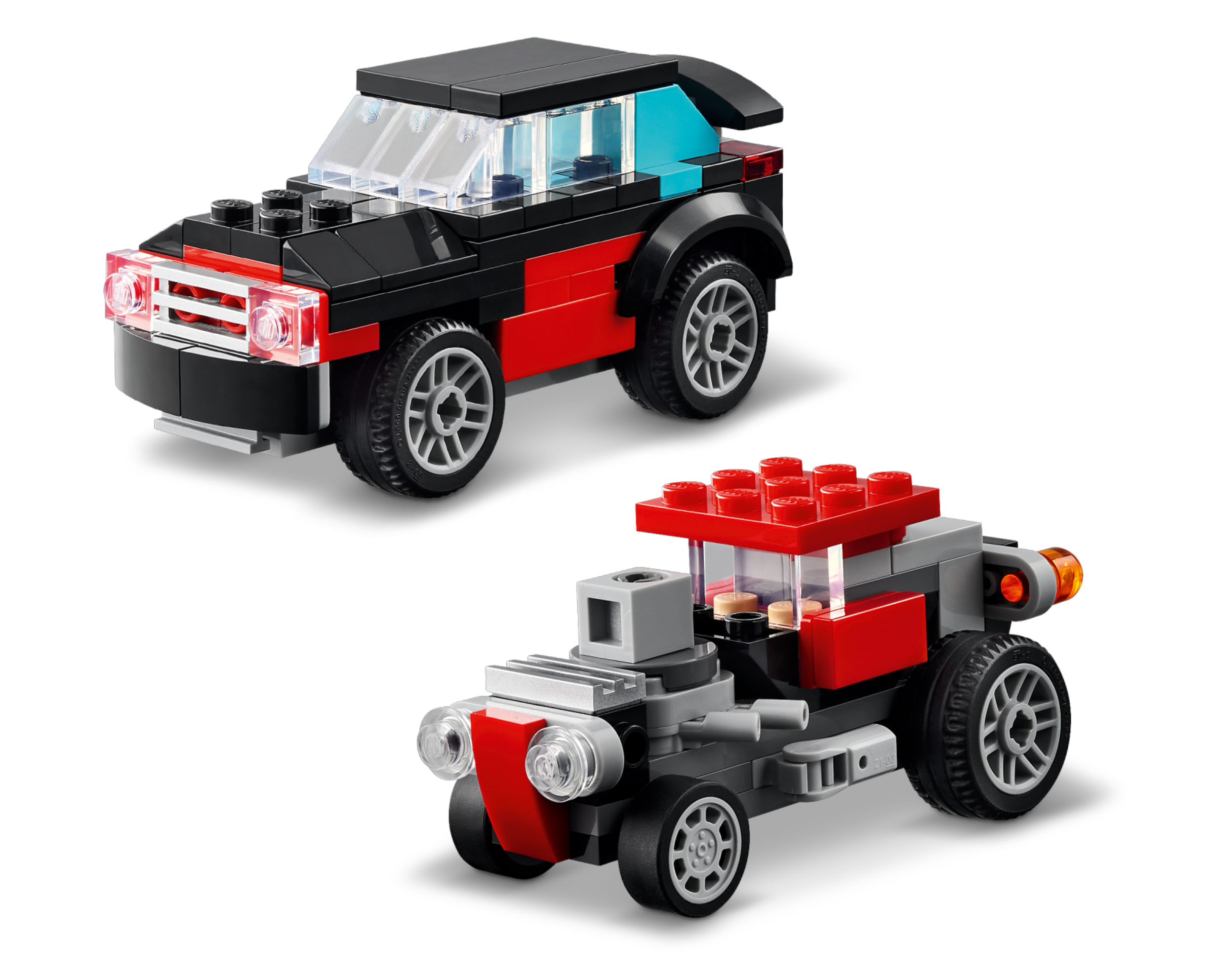 Caminhão com reboque e helicóptero 31146