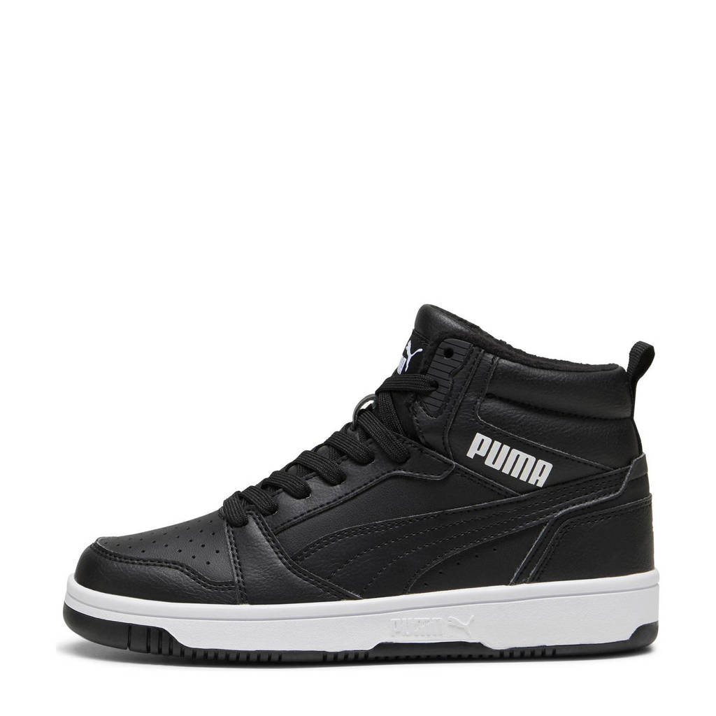 Puma Rebound v6 Mid V6 Mid sneaker zwart/wit