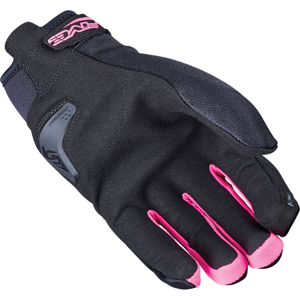 Five - Gants femme Globe Evo Woman Noir / Rose fluo