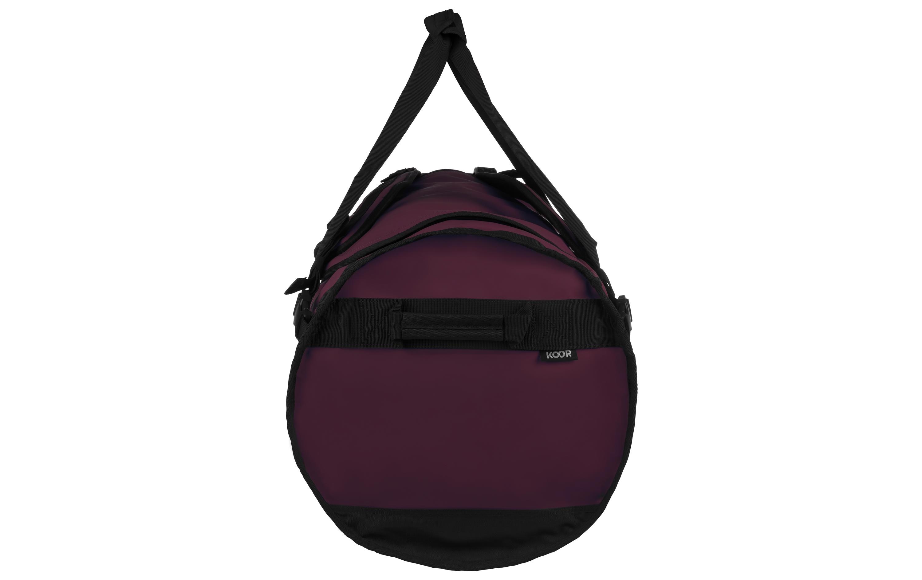 Duffle Bag Sooma 70 l, MaroonWasserabweisende Reisetasche