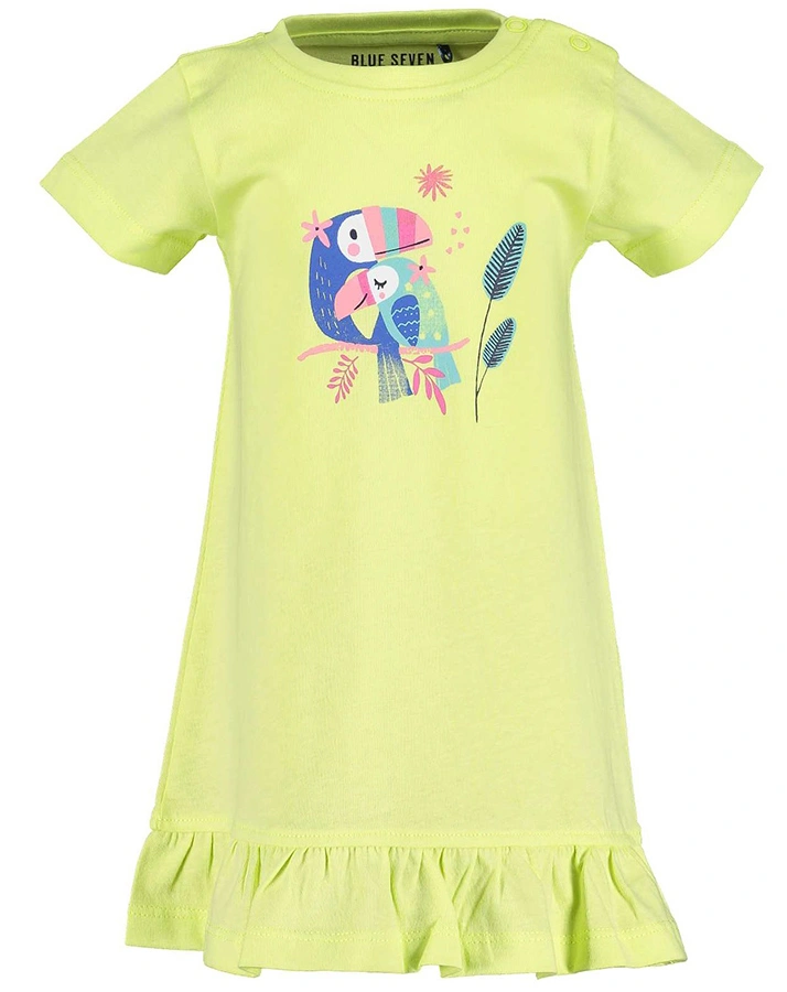 Kleid WILD NATURE in lemon