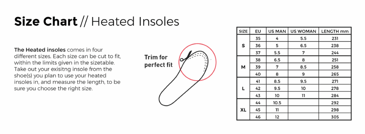 Heat Experience<br>Heated Insoles