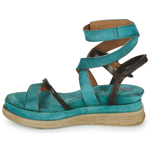 Airstep / A.S.98 - LAGOS 2.0 - Turquoise / Marron
