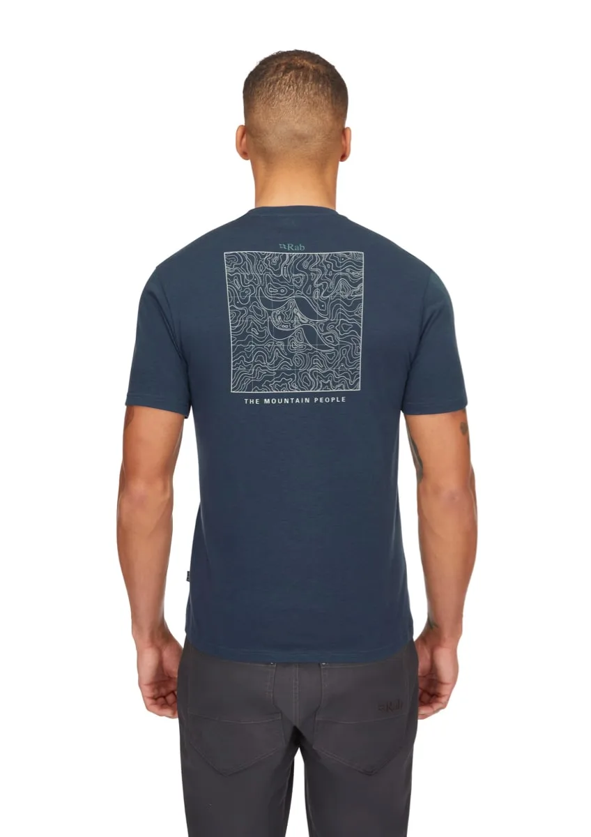 Rab Crimp Elevation Tee Tempest Blue