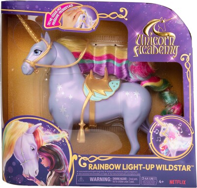 Unicorn Academy Enhjørning Wildstar med Lys