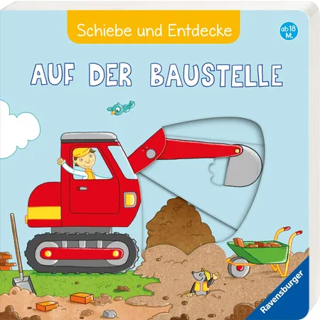 Ravensburger Schiebe und Entdecke: Auf der Baustelle