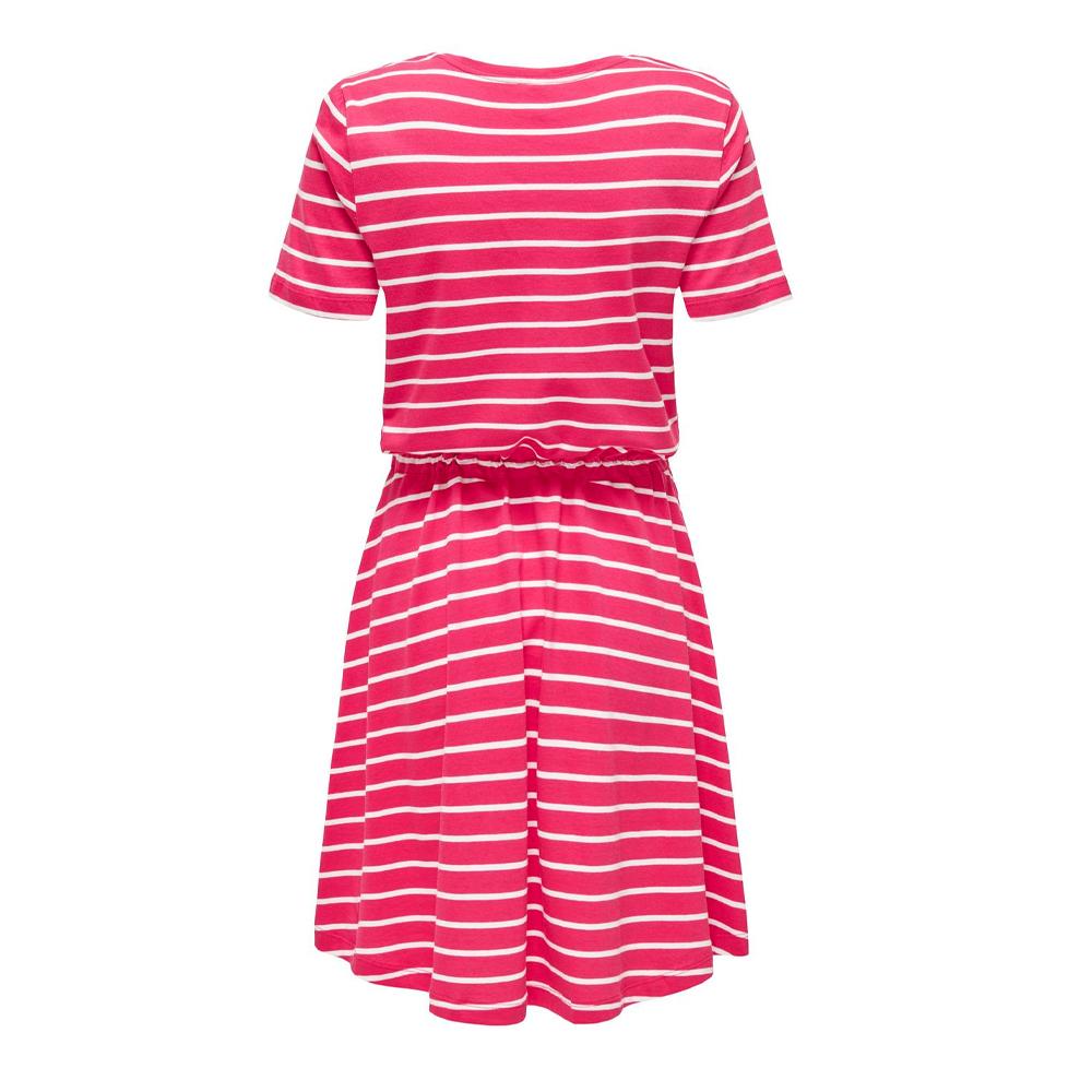 Only Robe à Rayure Rose Femme ONLY 15320317