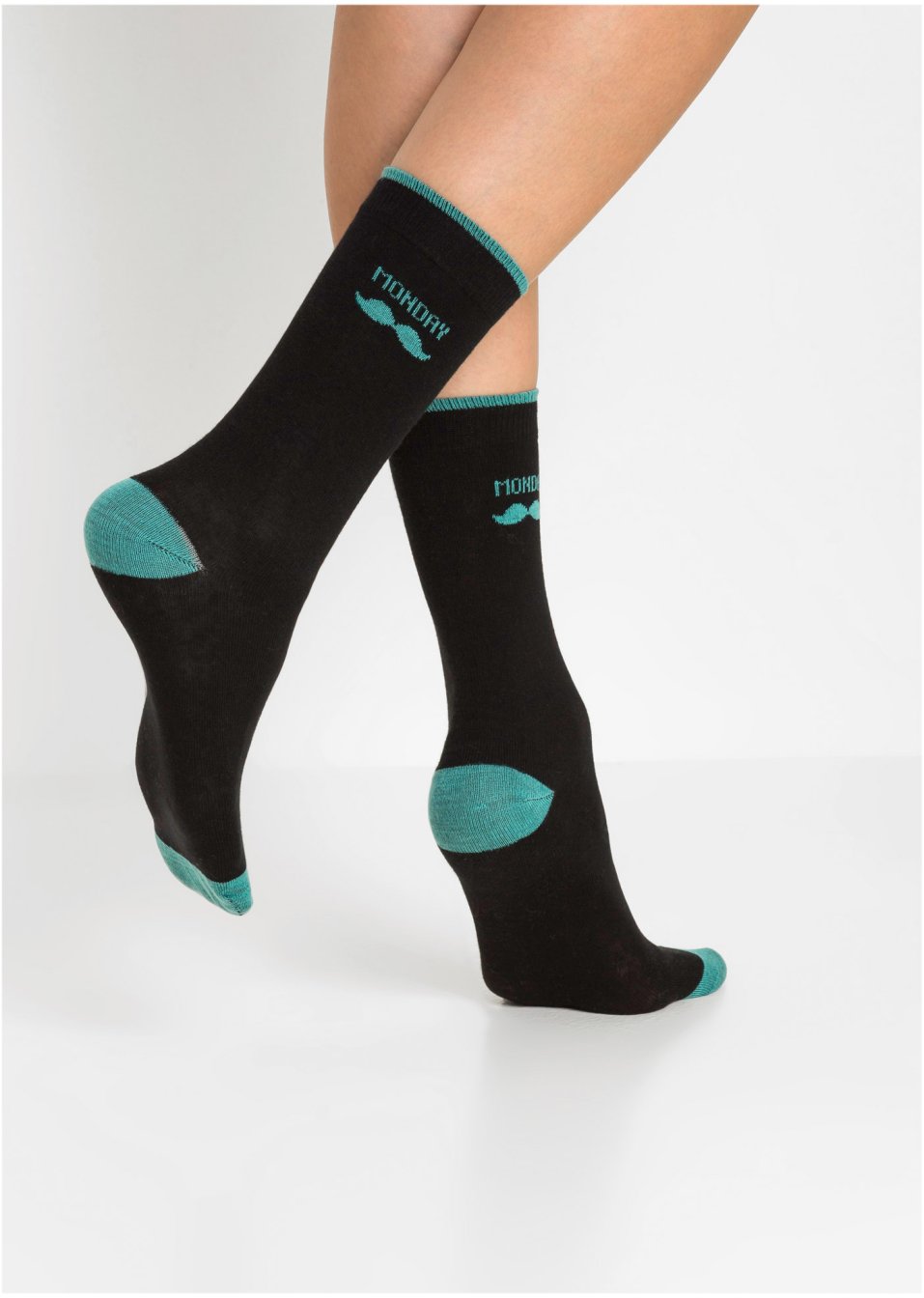 Lot de 7 paires de chaussettes jours de la semaine