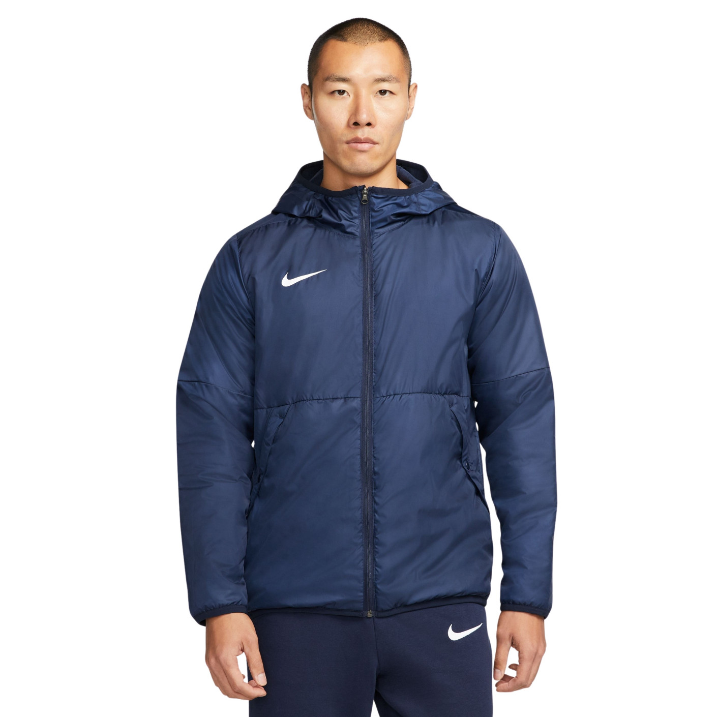 Nike Therma RPL Park 20 Jas Donkerblauw