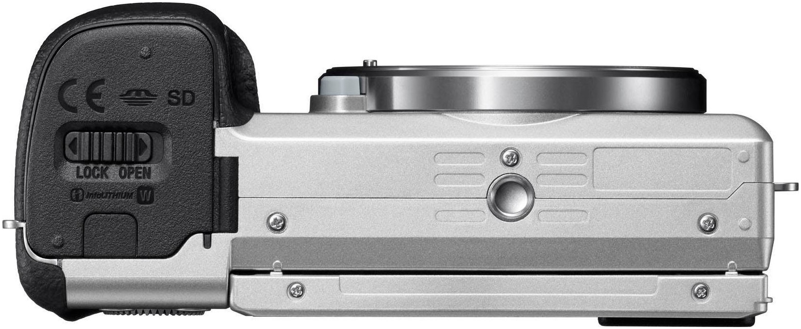 Sony Kompaktkamera »Alpha 6100 + 16-50mm Objektiv« , 24,2 , Bluetooth
