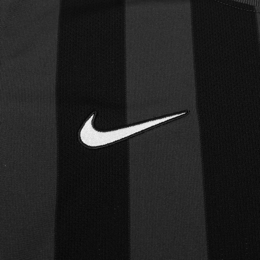 Nike Maillot Dri-FIT Striped Division IV - Gris/Noir/Blanc Femme