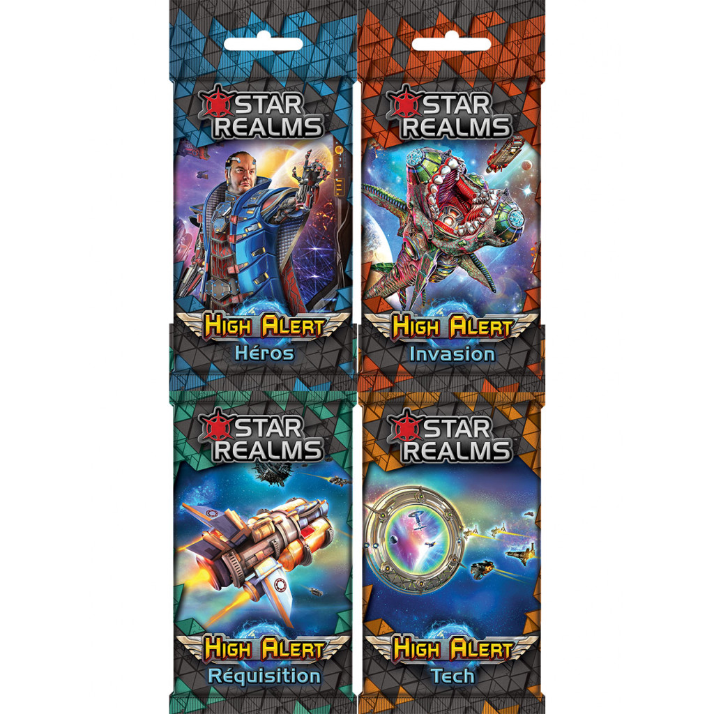 Star Realms - High Alert : Lot de 4 Packs