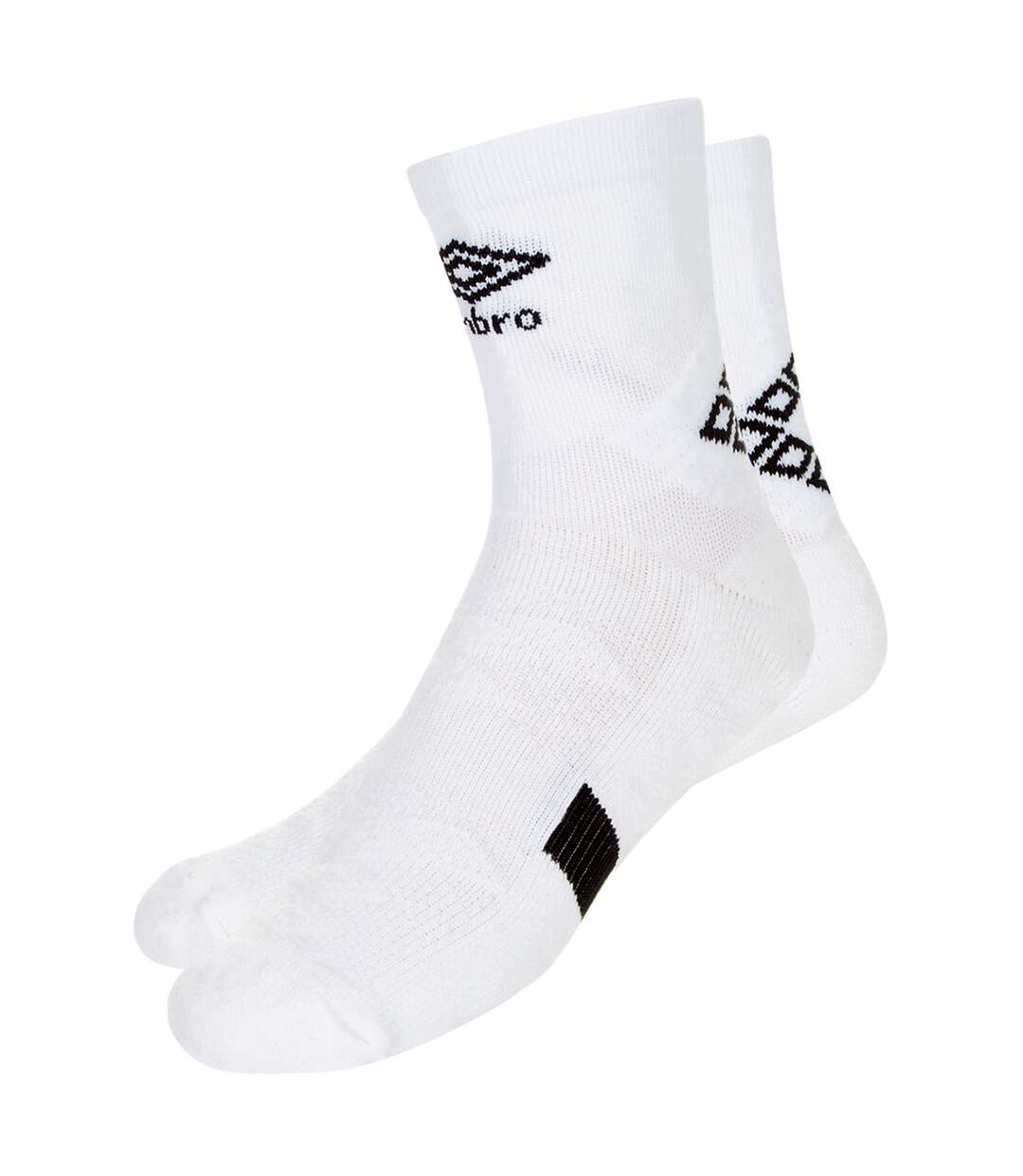 Umbro - Chaussettes PRO PROTEX - Homme (Blanc / Noir) - UTUO935