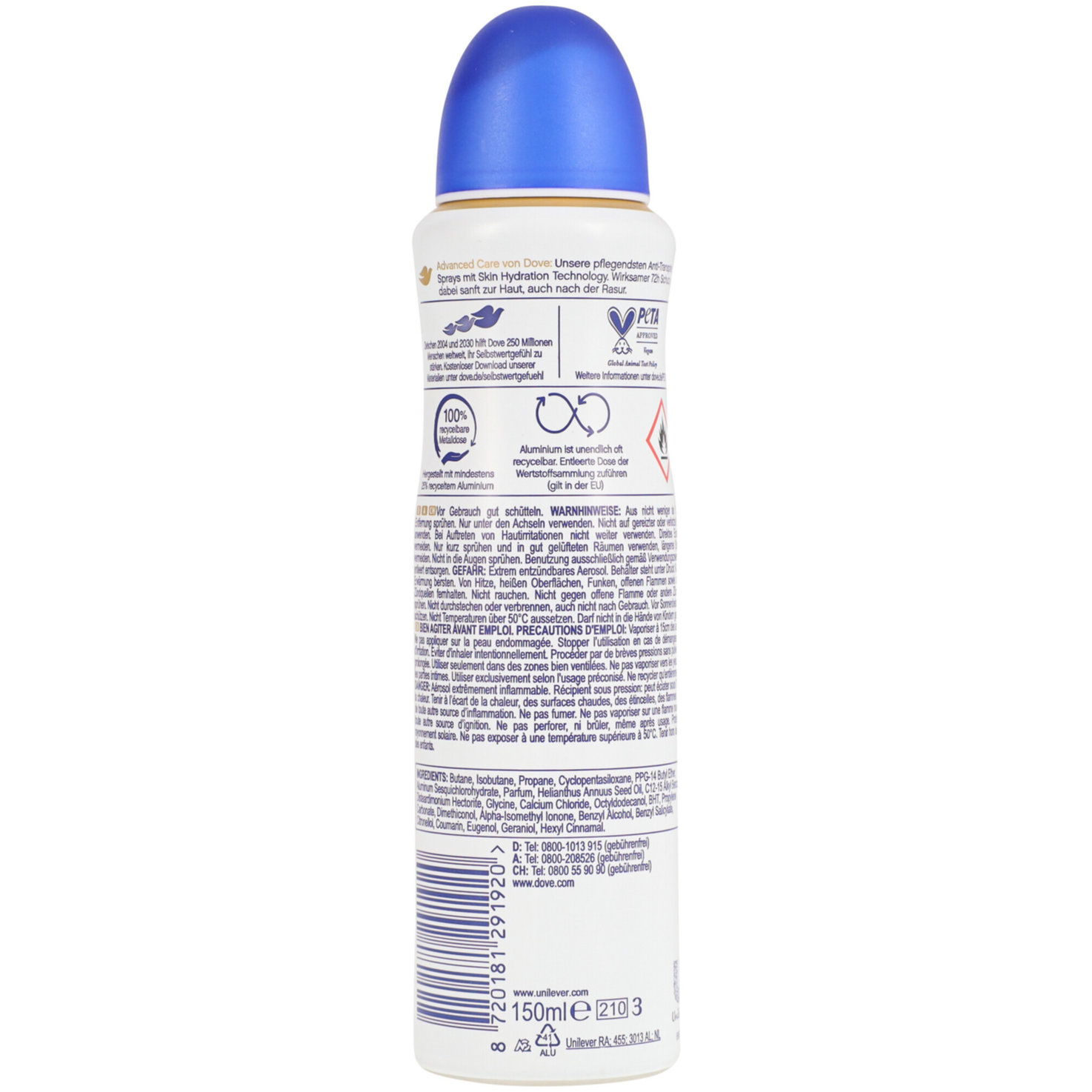 Dove Deo Spray Original