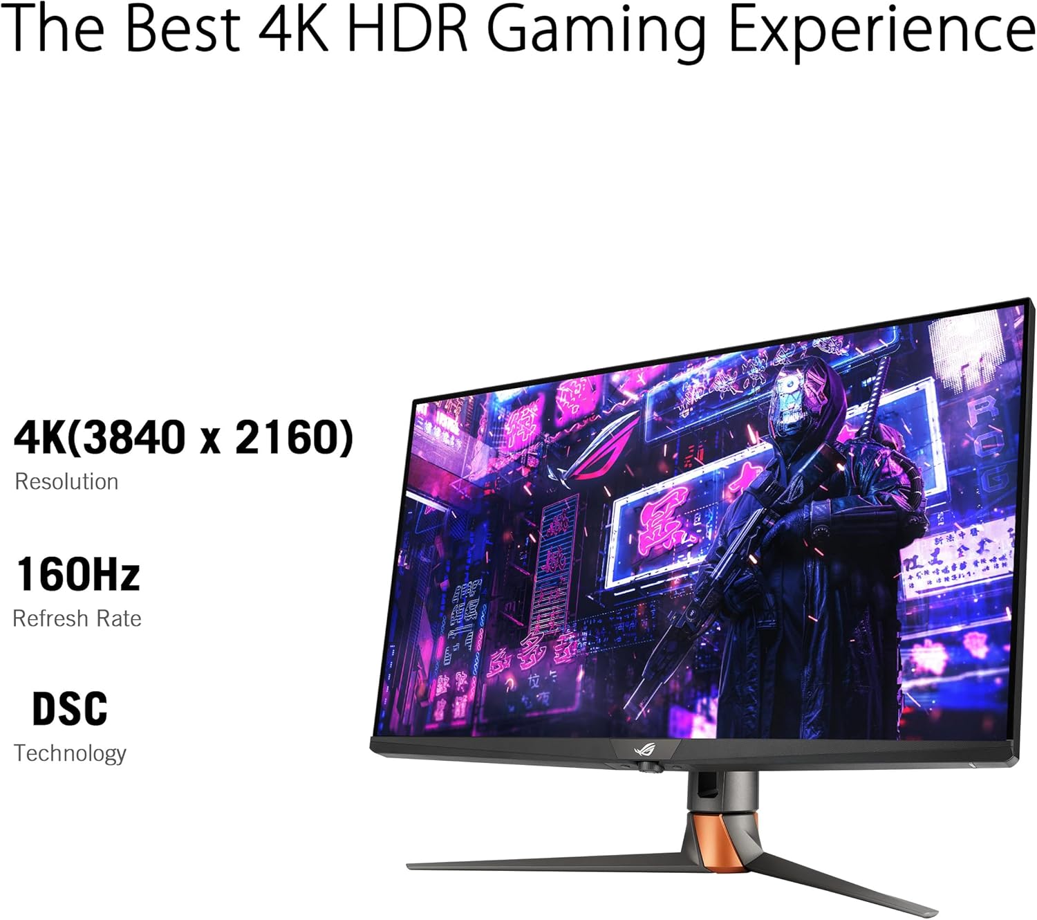 ASUS ROG Swift PG32UQXR Monitor PC 81,3 cm [32] 3840 x 2160 Pixel 4K Ultra HD Nero LED-SK?RM - 4K