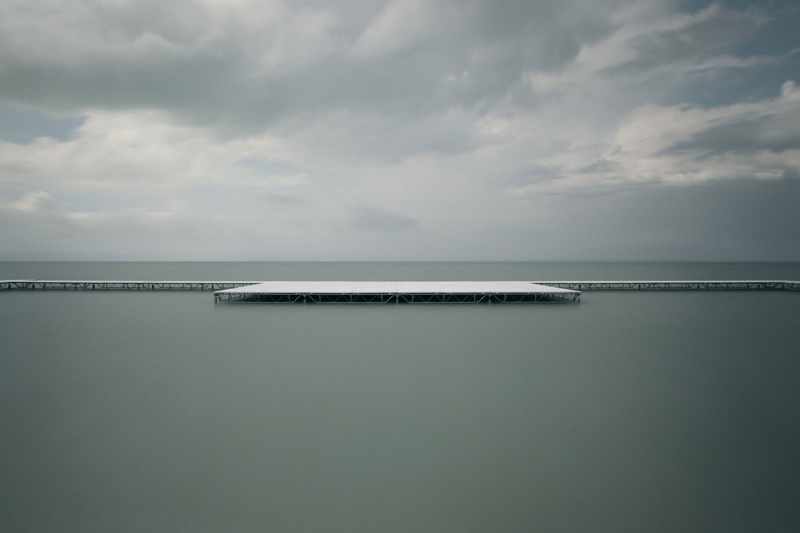 White Pier #2 by Akos Major - Limited Edition. Edition of: 100. Signed.