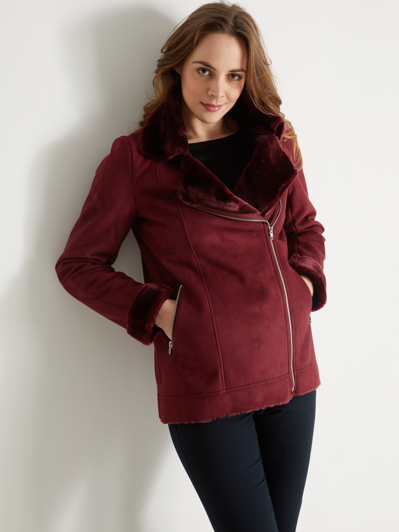 Manteau fourré