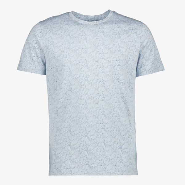 Produkt heren T-shirt lichtblauw met print