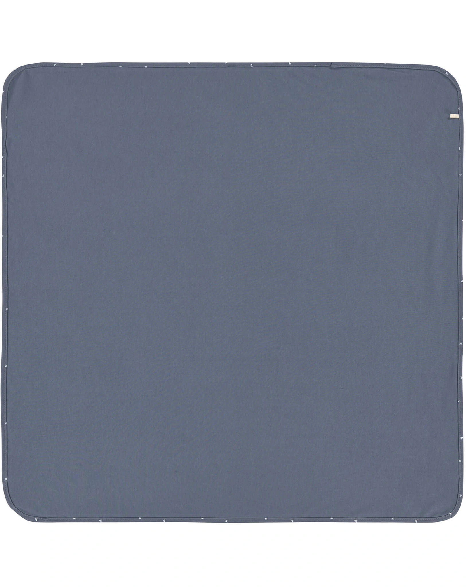 Babydecke TRIANGLE (80x80) in blue