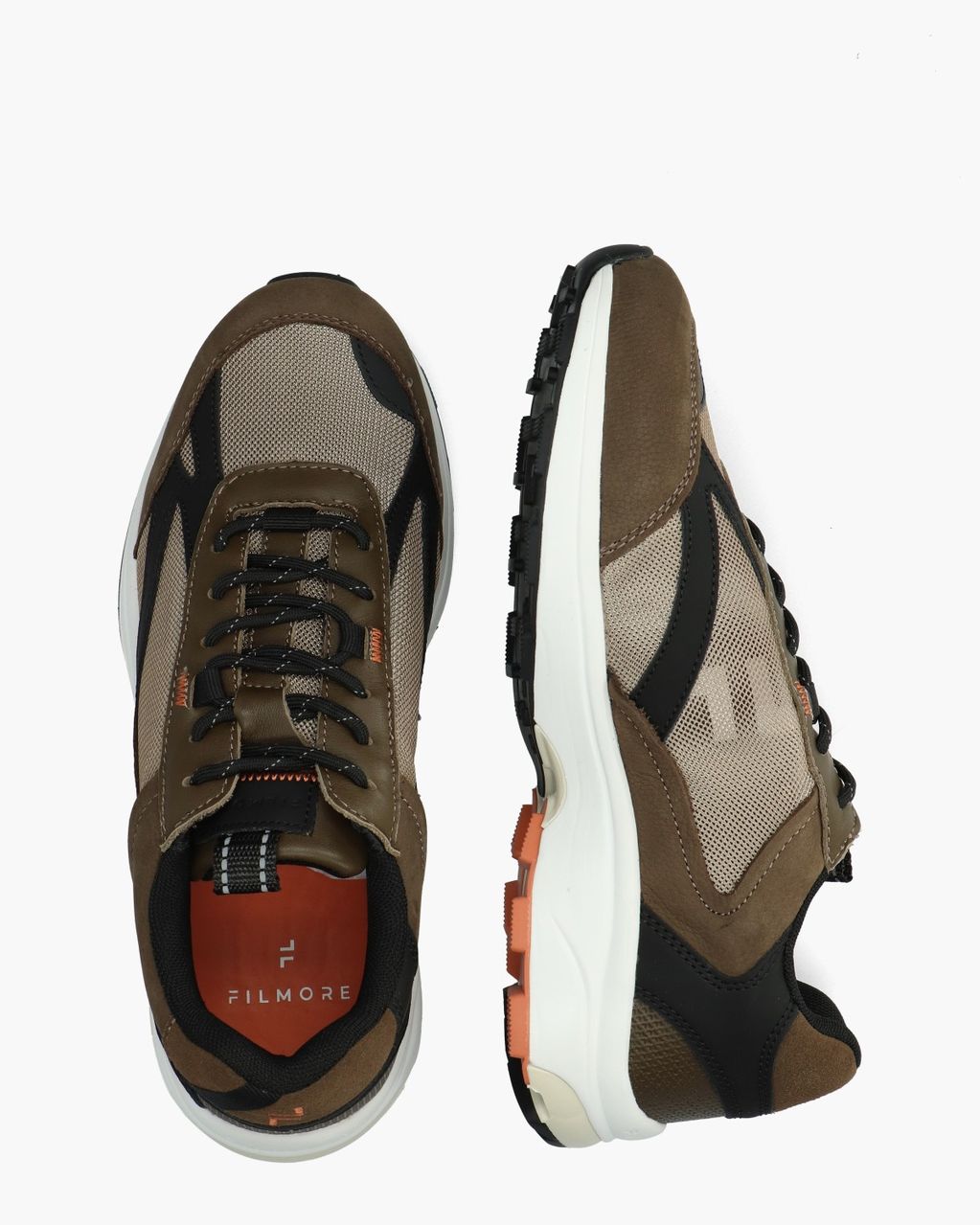 Filmore Krafla Groen/Zwart Herensneakers