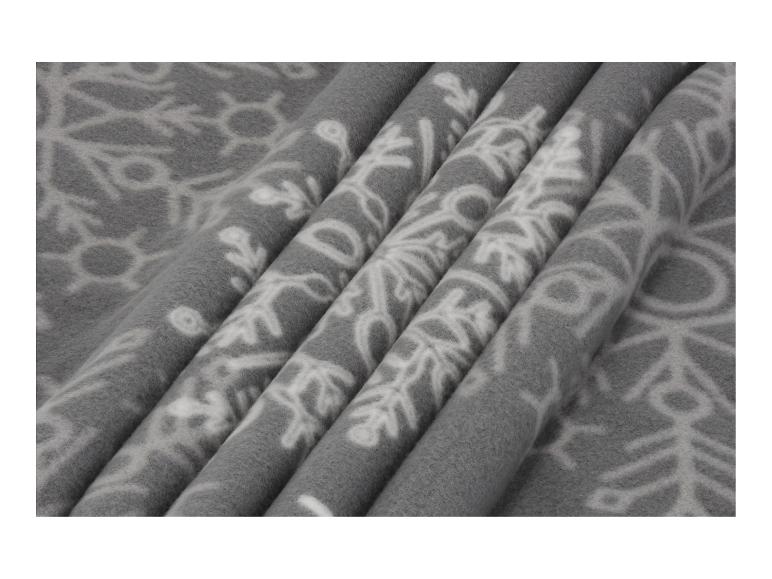 Fleece dekbedovertrek 240 x 220 cm