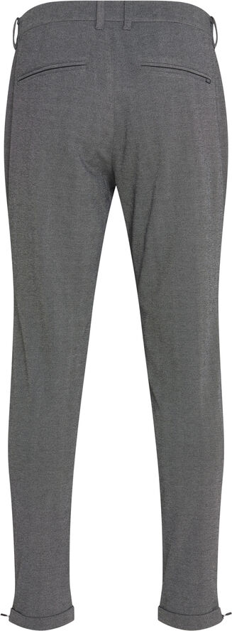 Casual Friday CFPORTMAN zipper pants Pants with z Smoked pearl melange