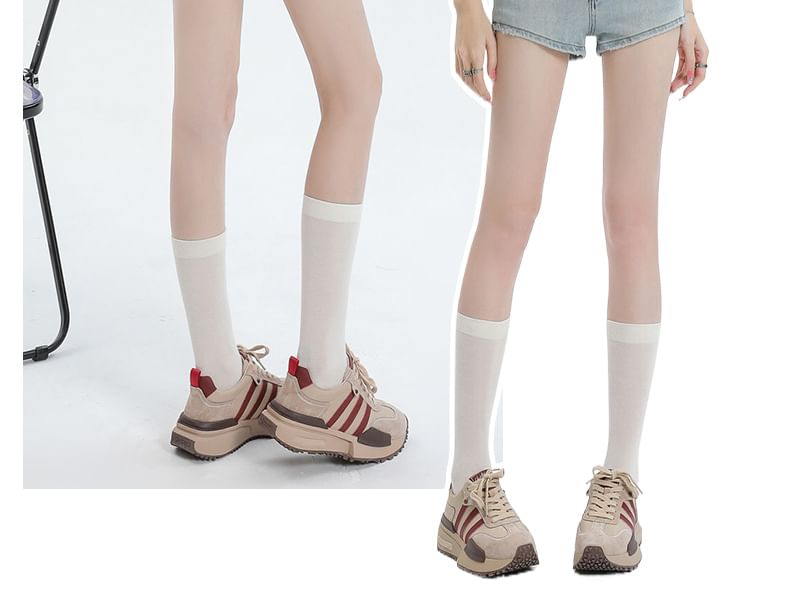 Rorah - Gewassen denim shorts met hoge taille