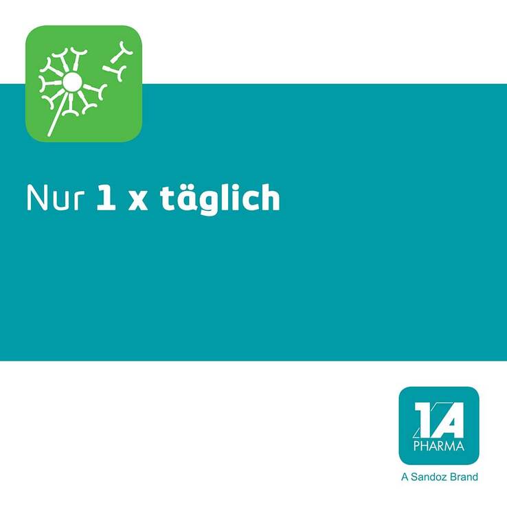 Cetirizin 10 – 1 A Pharma® Filmtabletten, 100 St