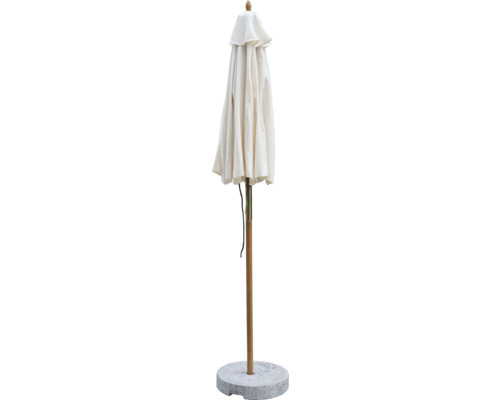 Garden Place houten parasol, Ø 180 cm, beige