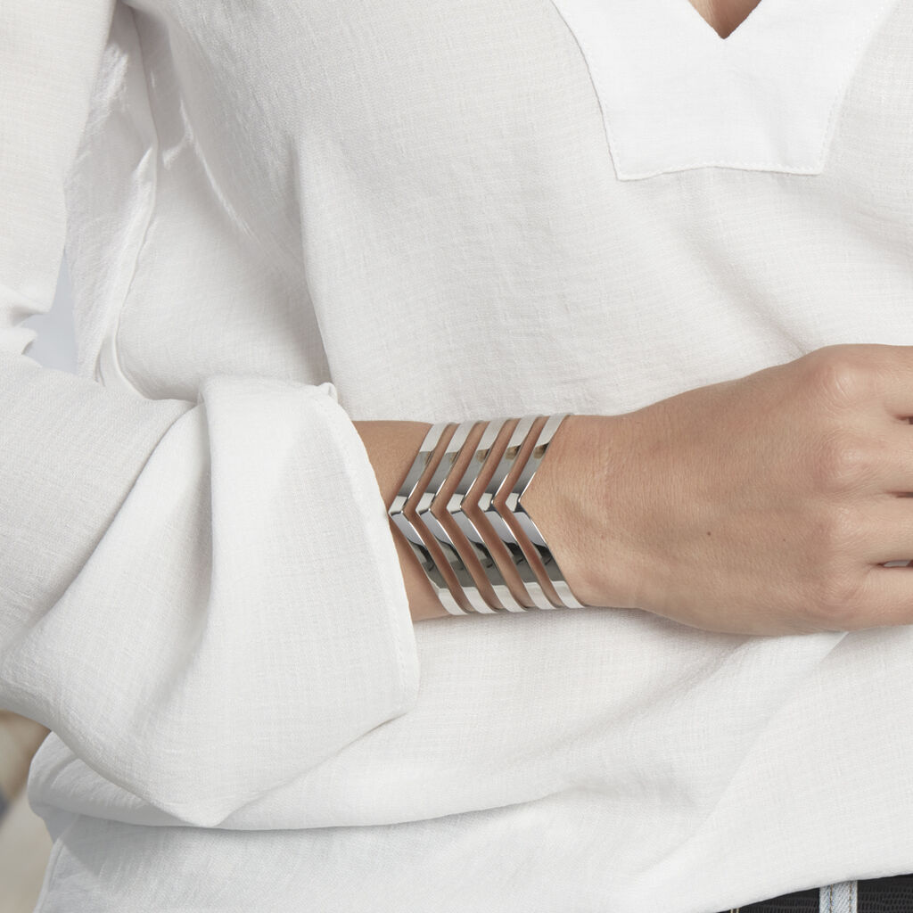 Bracelet Acier Blanc