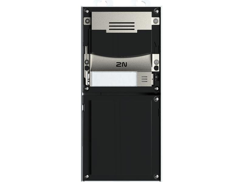 2N IP Türstation IP Verso 2.0 Nickel/Silber Die modularste Gegensprechanlage der Welt jetzt mit Full-HD-Kamera