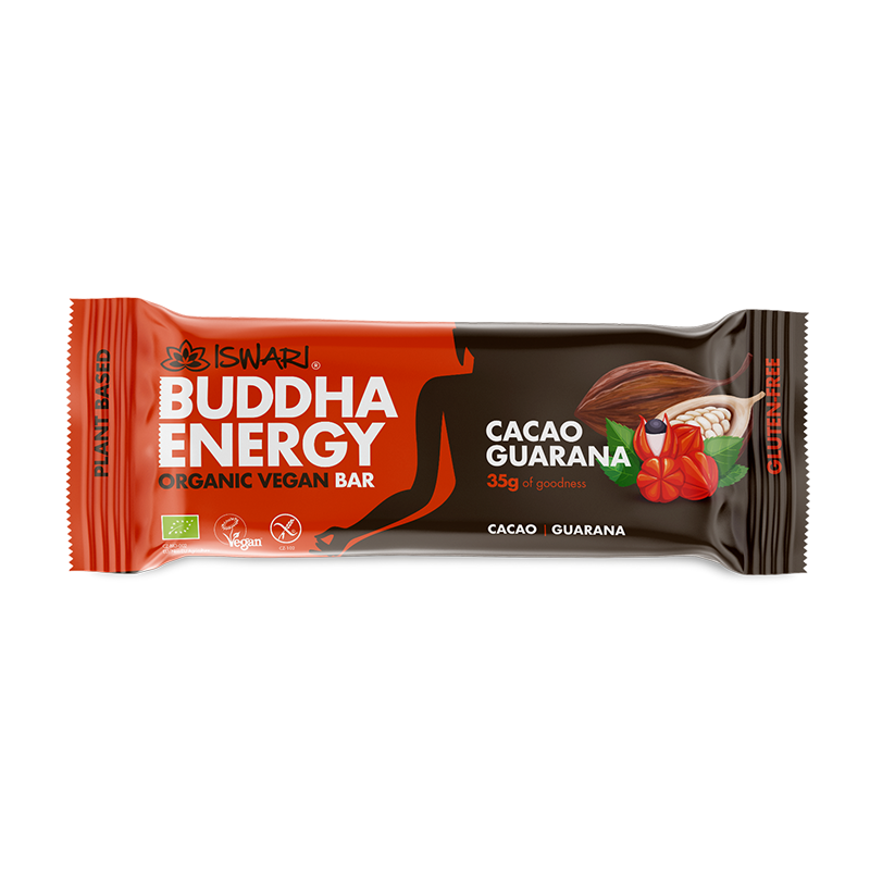 ISWARI Energy Bar Kakao & Guarana BIO 35 g