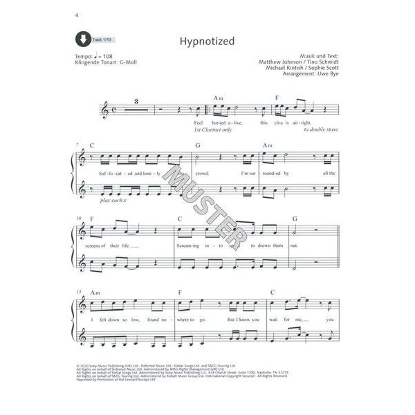 Schott Pop For Clarinet 4