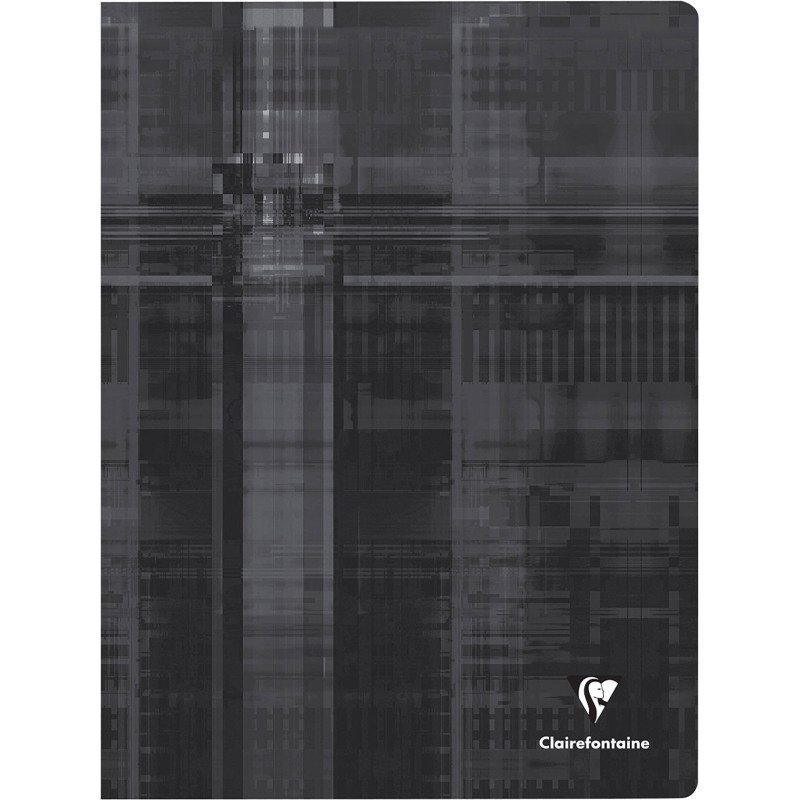 Cahier piqué Clairefontaine Metric A4+ 24 x 32 cm grands carreaux 96 pages
