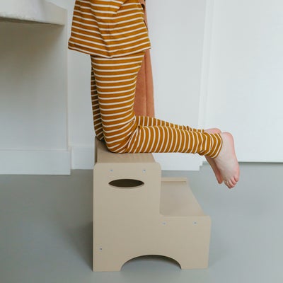 Nofred Step Up Skammel, Beige