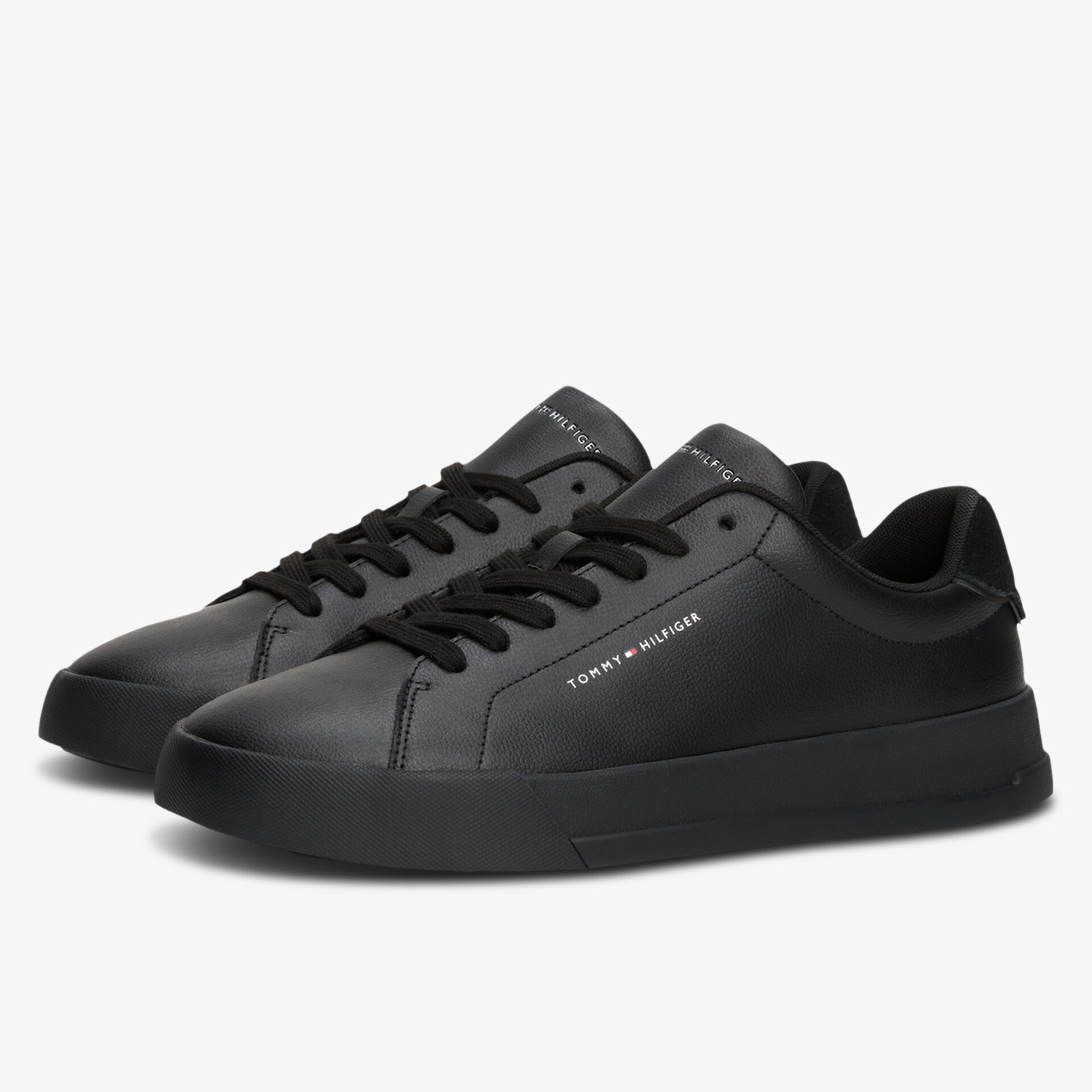 TOMMY HILFIGER Herren Sneaker Low schwarz