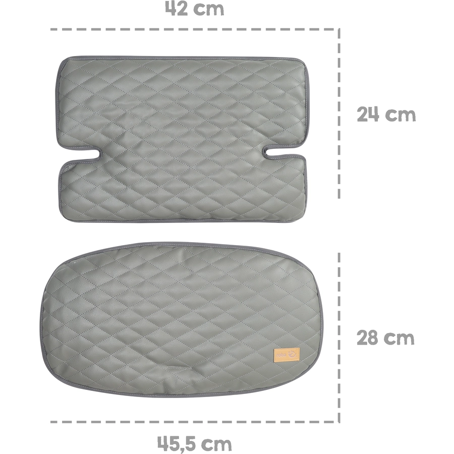 roba Sitzverkleinerer 2-teilig Sit Up Luxe Stone gesteppt