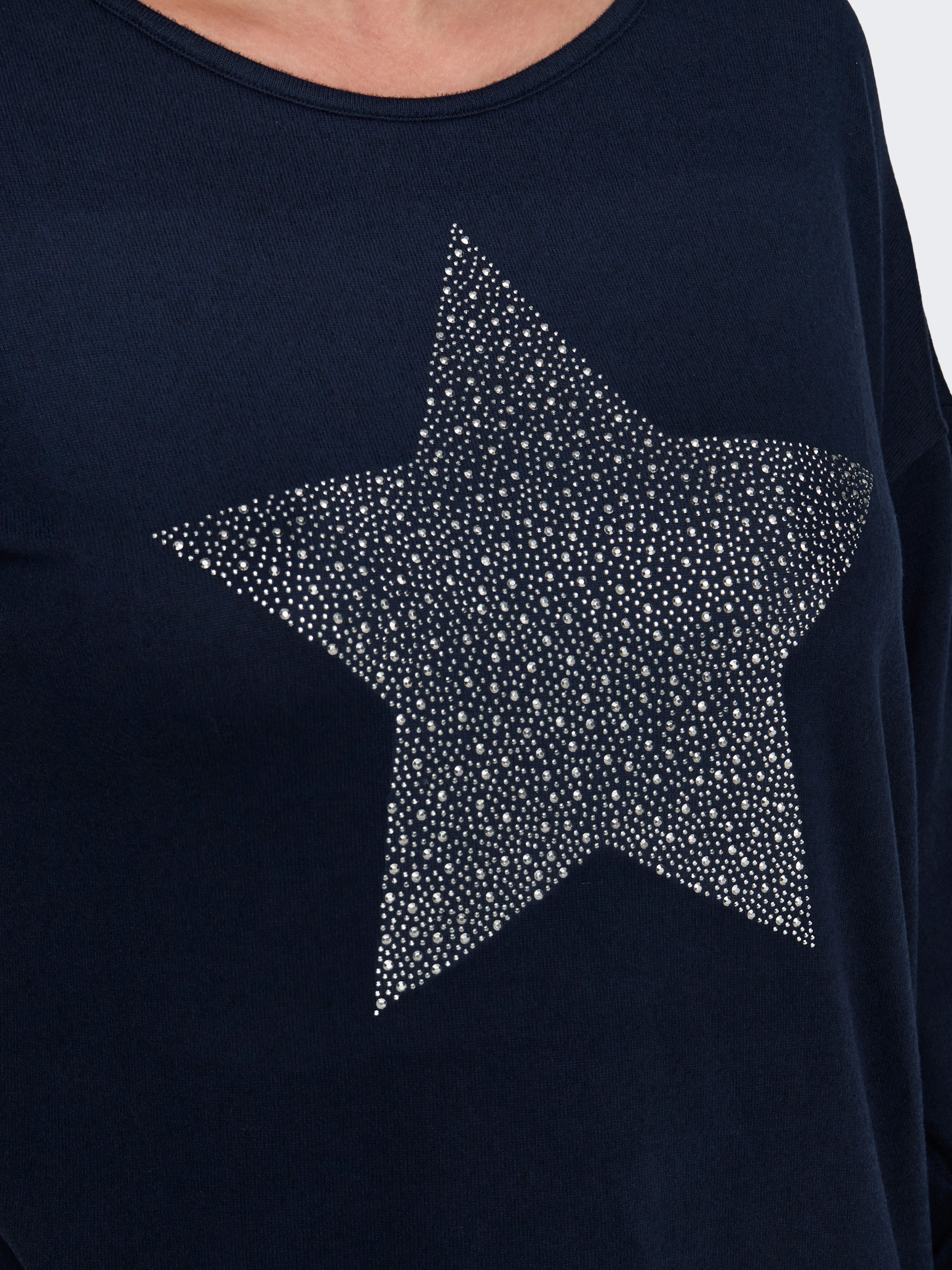 CARALBA Top Navy Blazer